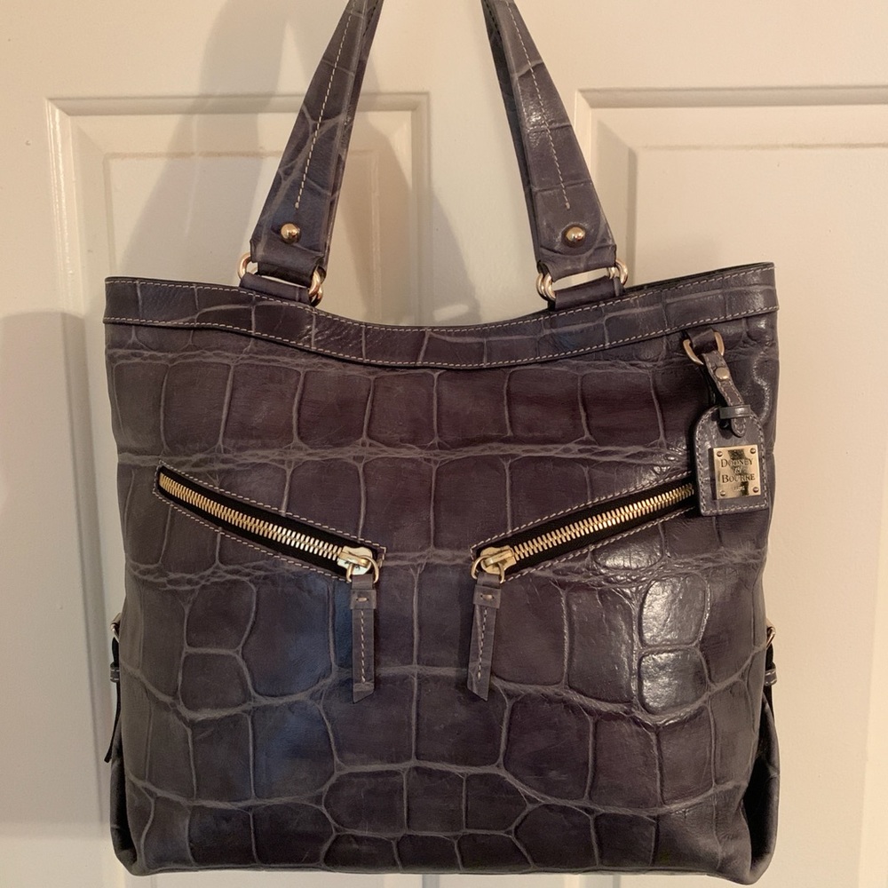 Dooney & Bourke Sara Croc Leather Bag